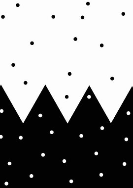 Black and White dots