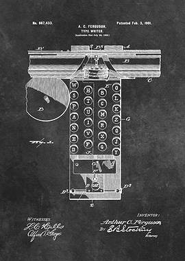 patent art Ferguson 1901 T