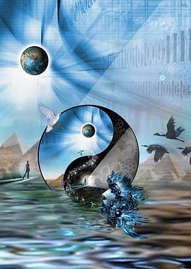 Yin Yang Balance Symbol