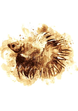 Ocean Fish Coffee Style