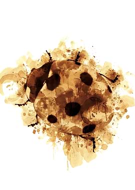 Bug Coffee Style Painting