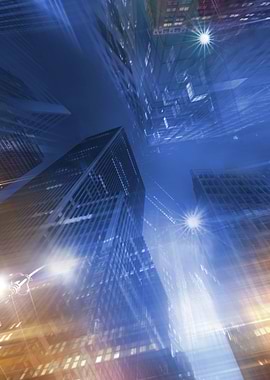 Manhattan Lights Collage