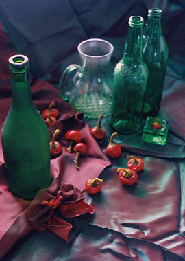 Green glass