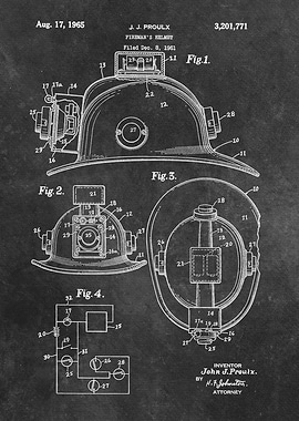patent art Proulx 1965 Fir