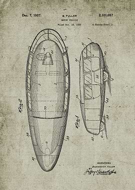 1933 Motor Vehicle - Paten