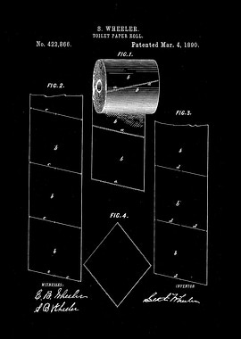 patent toilet paper