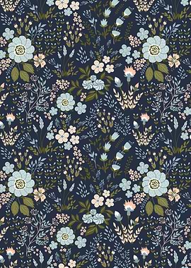 Textile Floral patterns 01