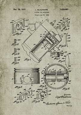 1929 Piston Pin Retainer