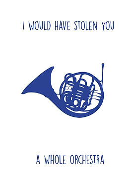 Blue French Horn - HIMYM