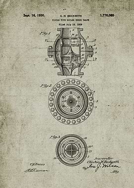 1929 Piston Type Boiler