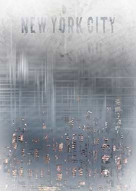 Modern Art NYC Skylines