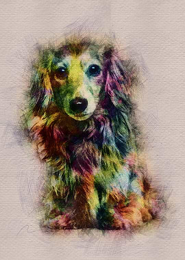 Dachshund dog - Doxie