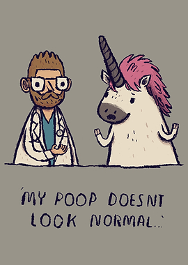 a unicorn visits a doctor