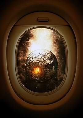 Earth core on your window