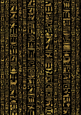 Egyptian hieroglyphs