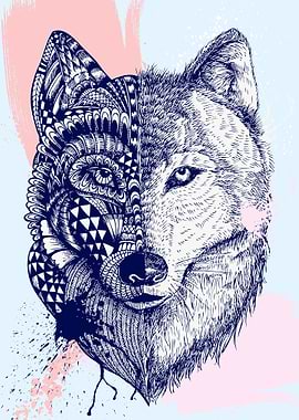 Abstract Wolf