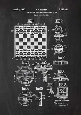 1938 Chess - Patent