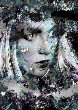 Female Face Composition