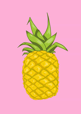Solitary pineapple