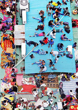 A risky journey by launch