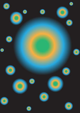 REFLECTION OF COLOURS