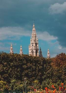 View of Vienna city hall
