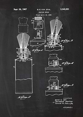 1965 Shaving Brush -Patent