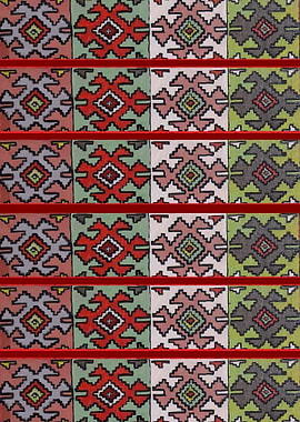 Moldavian carpet ornament