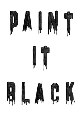 Paint it Black