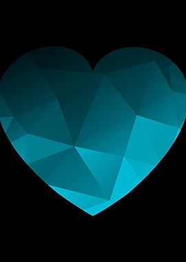 Crystalized heart