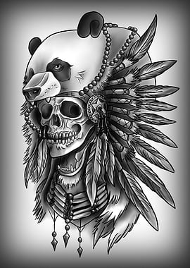 Skull & Panda