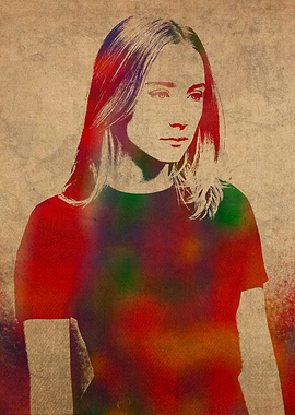 Saoirse Ronan Watercolor