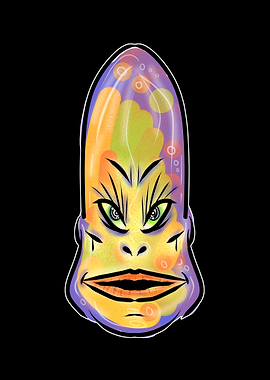 Alien Instagram Model