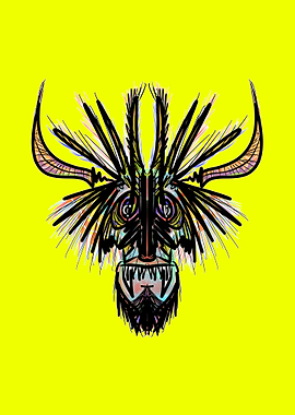 Tribal Voodoo Mask