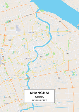 Shanghai map