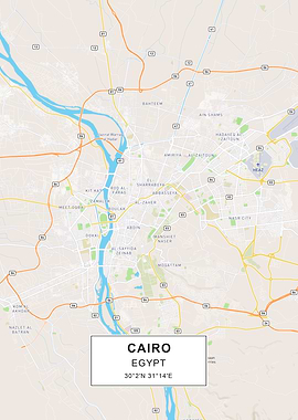 Cairo map