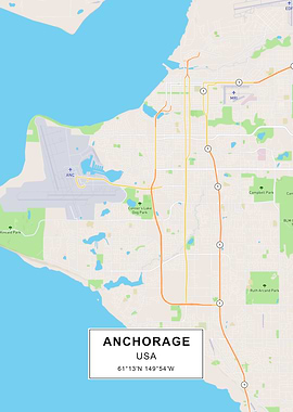 Anchorage map