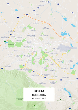 Sofia map