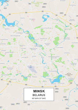 Minsk map