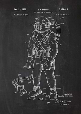 Toy Deep See Diver Outfit