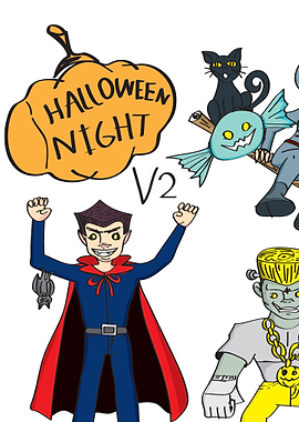 Happy Halloween design el