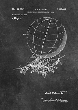Piasecki 1961 helicopter a