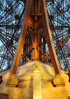 Eiffel tower close up