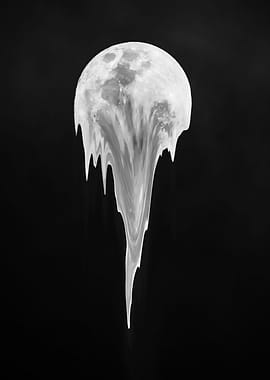 melted moon
