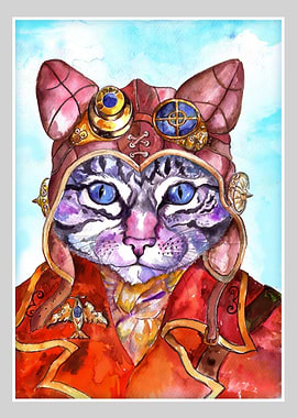 Steampunk Cat