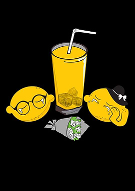 Funny Crying Lemon Citrus