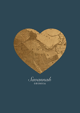 I Heart Savannah Georgia