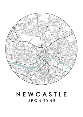 Newcastle City Map