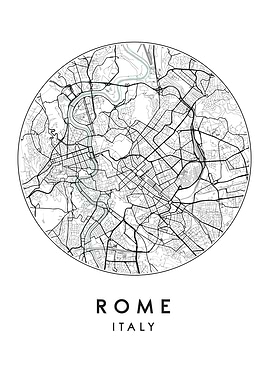 Rome City Map