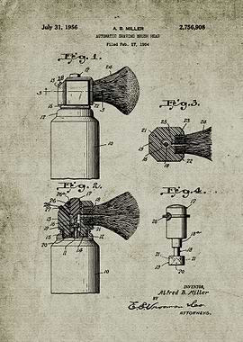 Automatic Shaving Brush